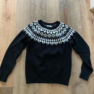 Women’s black sweater